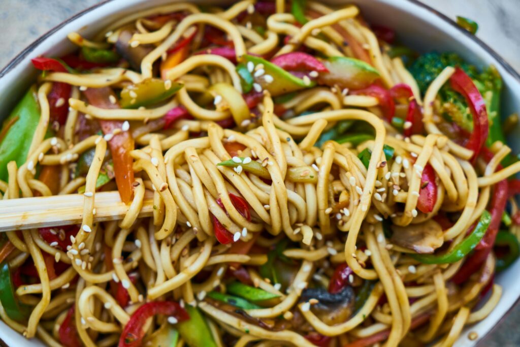 Spicy Sesame Noodles