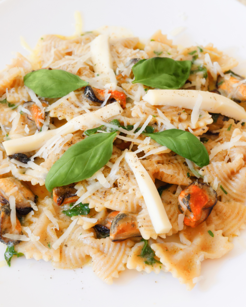 Summer Squash, Mint, and Pecorino Pasta